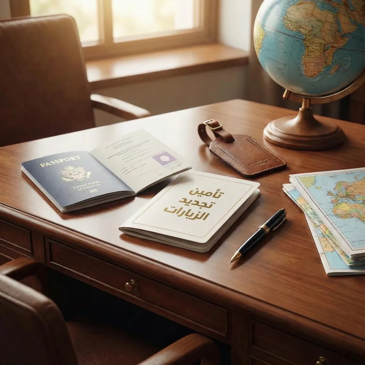 تأمين تجديد الزيارات